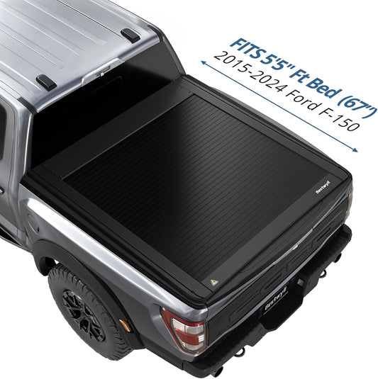 Bestwyll Electrical Retractable Truck Bed Cover - Ford F-150