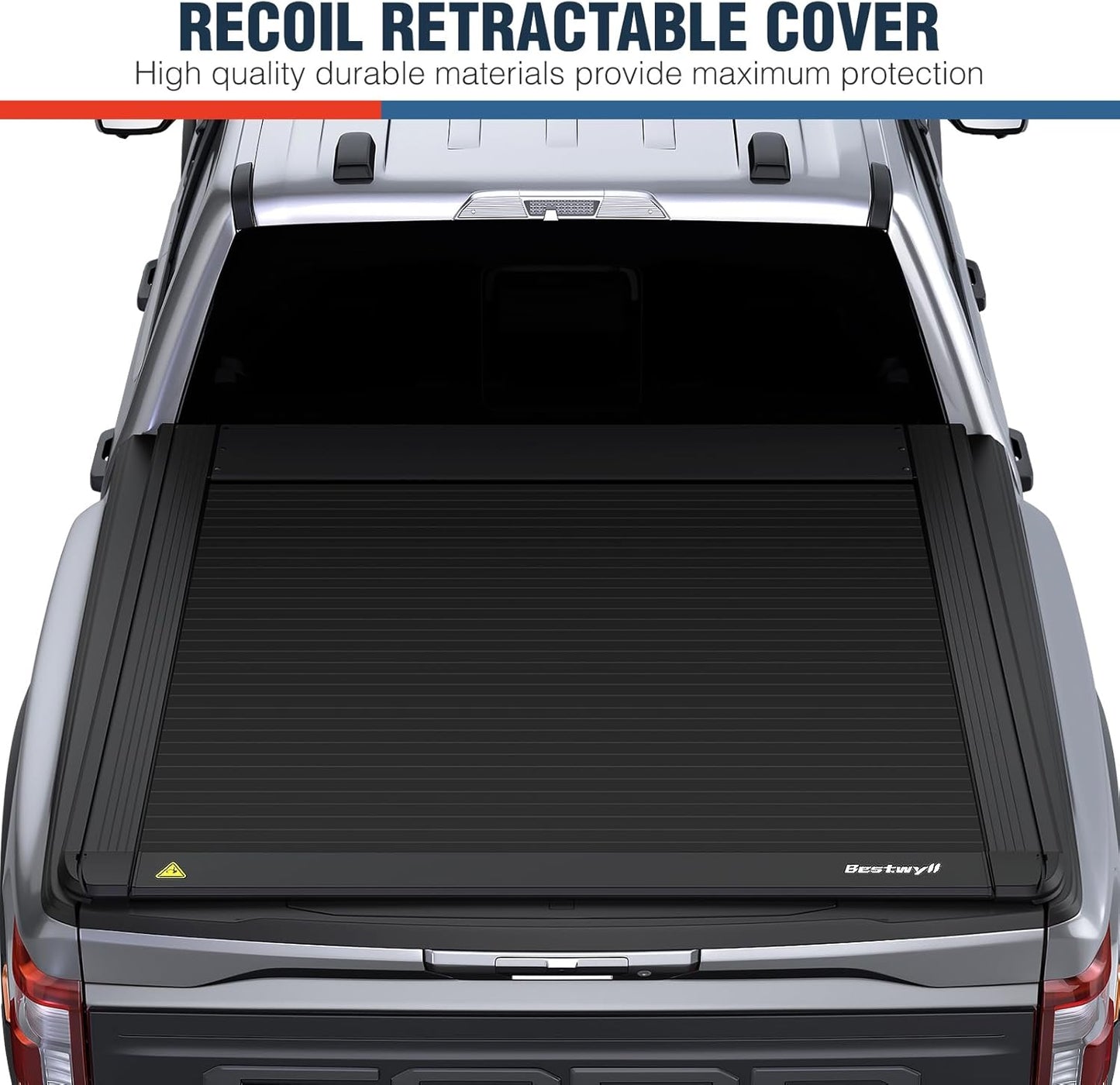 Bestwyll Manual Retractable Truck Bed Cover - F-150& Raptor (2015-2025)