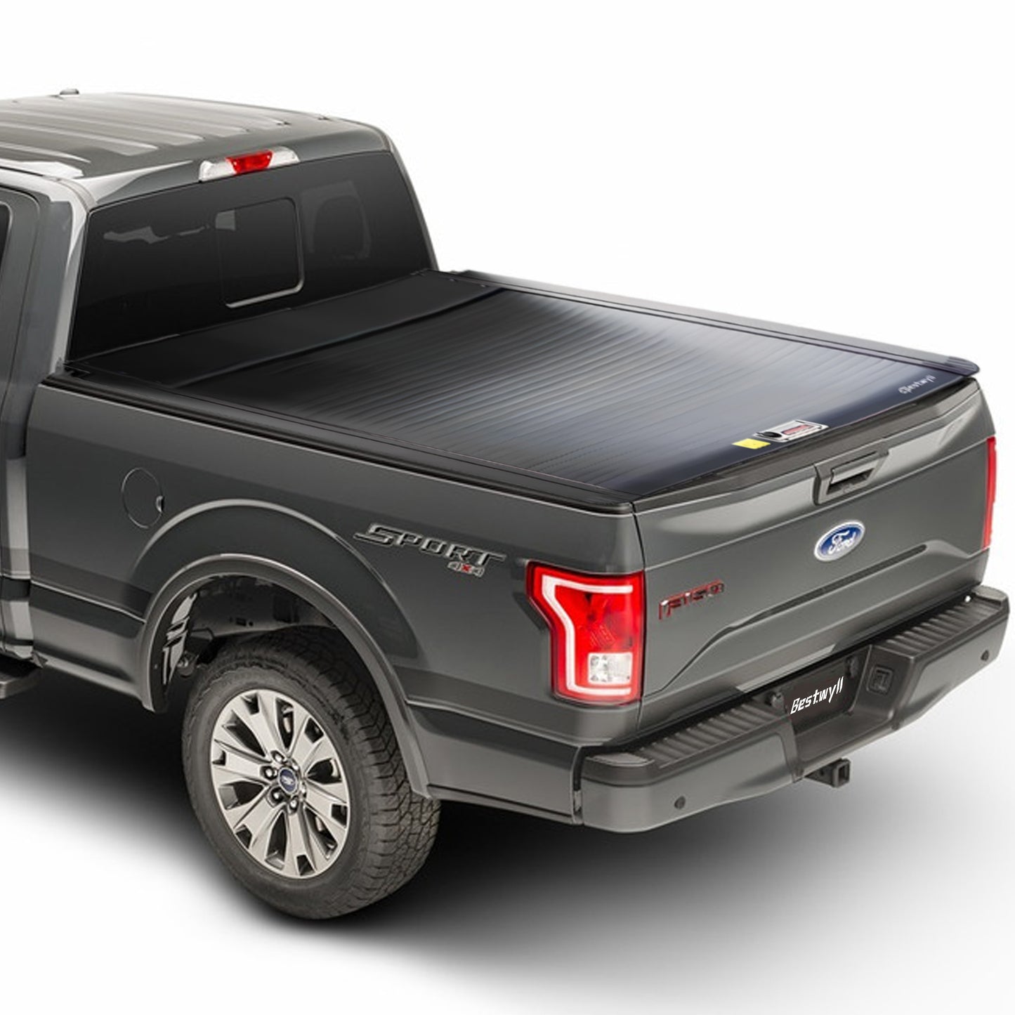 Bestwyll Manual Retractable Truck Bed Cover - Ford F-250& F-350