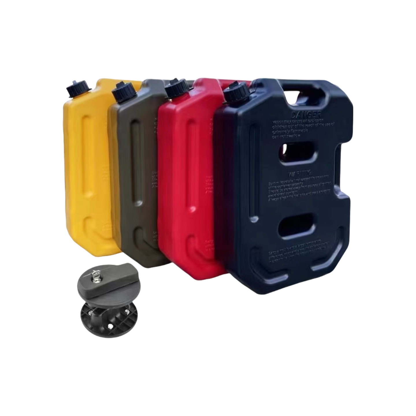 10L Utility Fuel Can with Secure Mounting Bracket