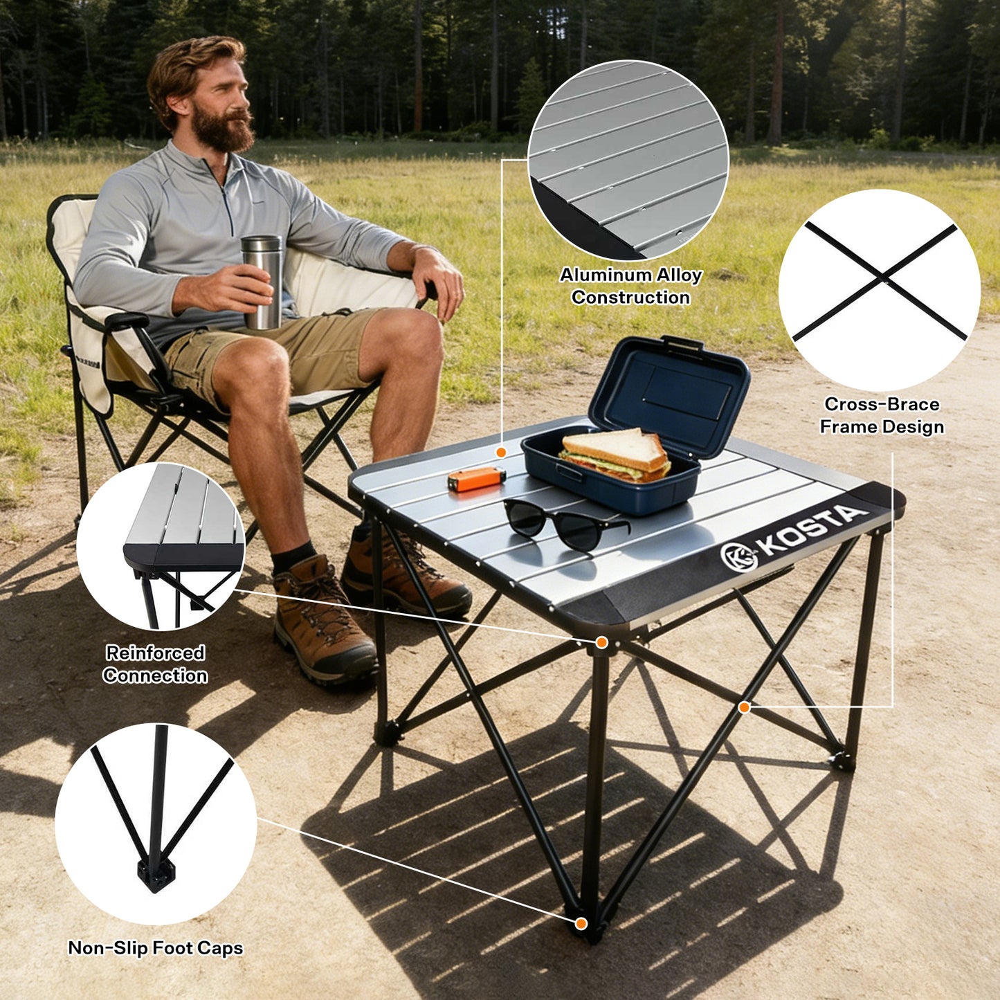 KOSTA Folding Table