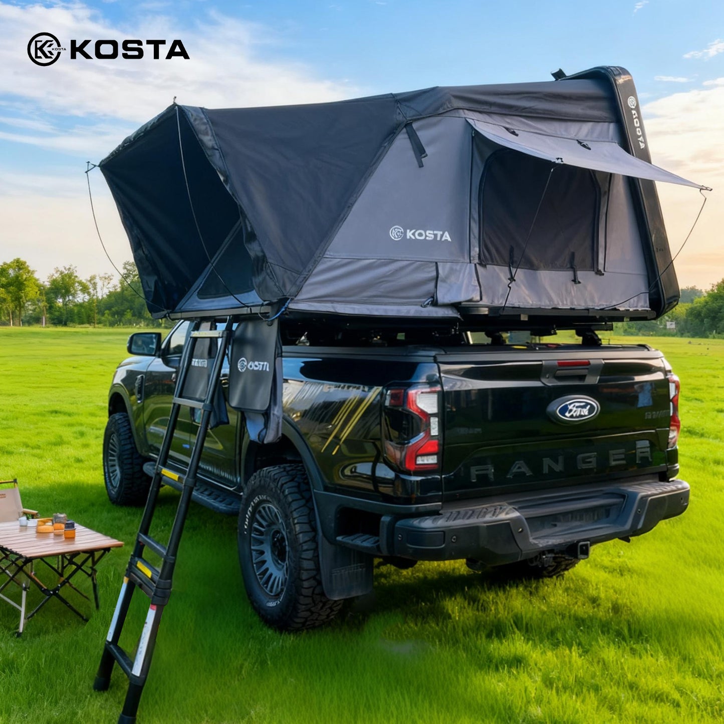 KOSTA Hard Shell Rooftop Tent