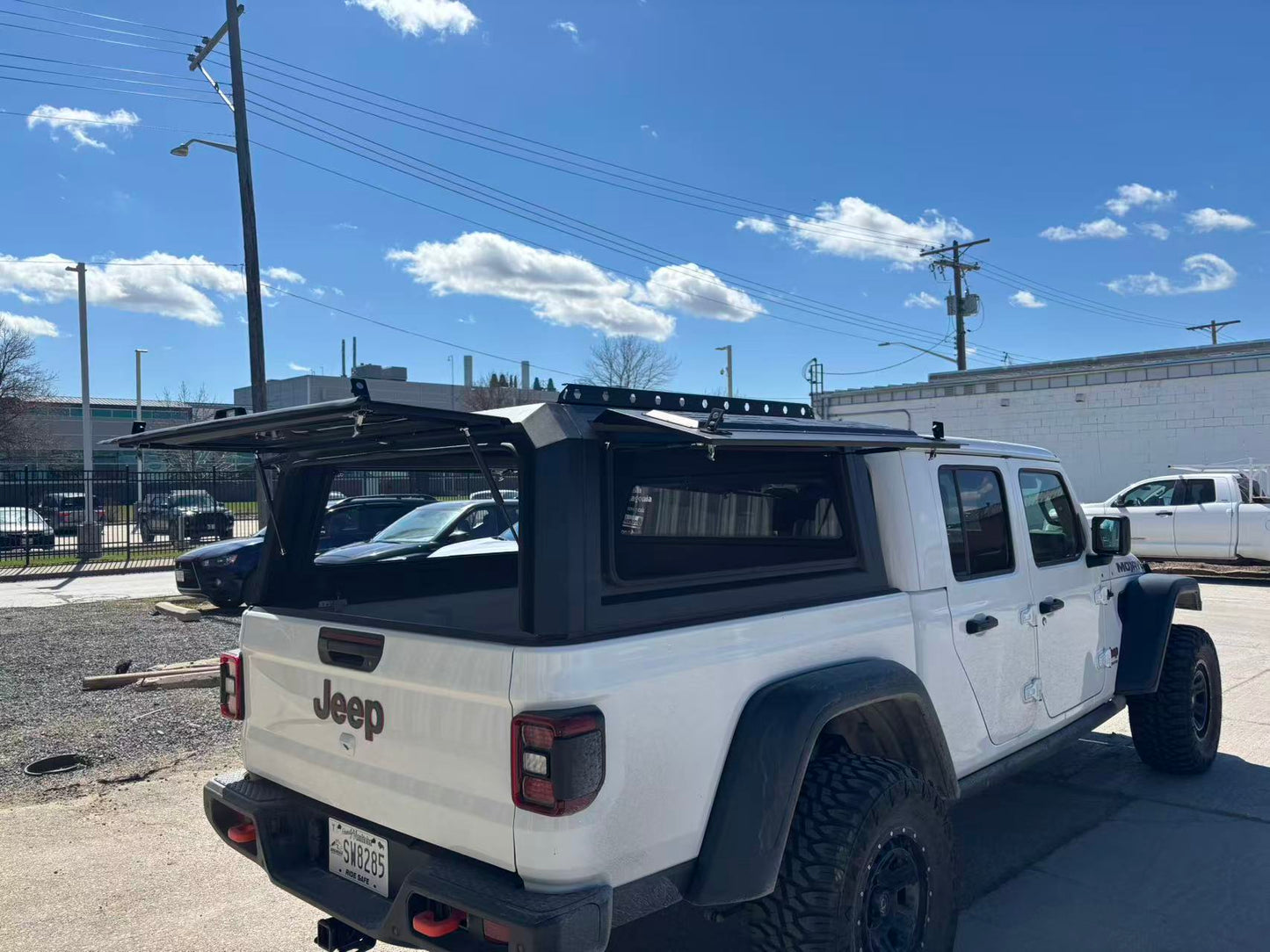 Jeep Gladiator Midsize Truck Canopy | 5ft Bed