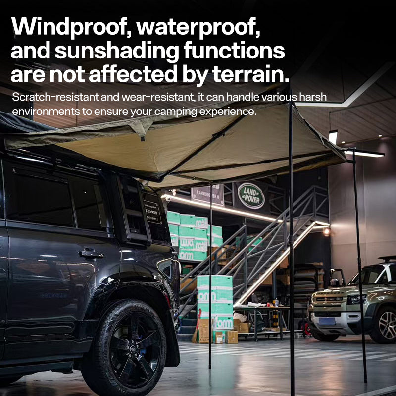 KOSTA 270° Batwing Rotating Sunshade Awning