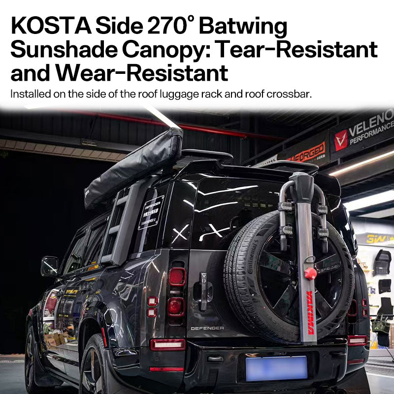 KOSTA 270° Batwing Rotating Sunshade Awning