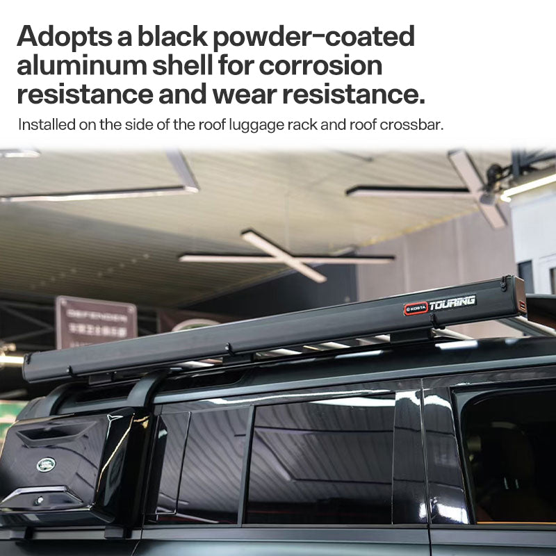 KOSTA 2m Retractable Awning with LED light