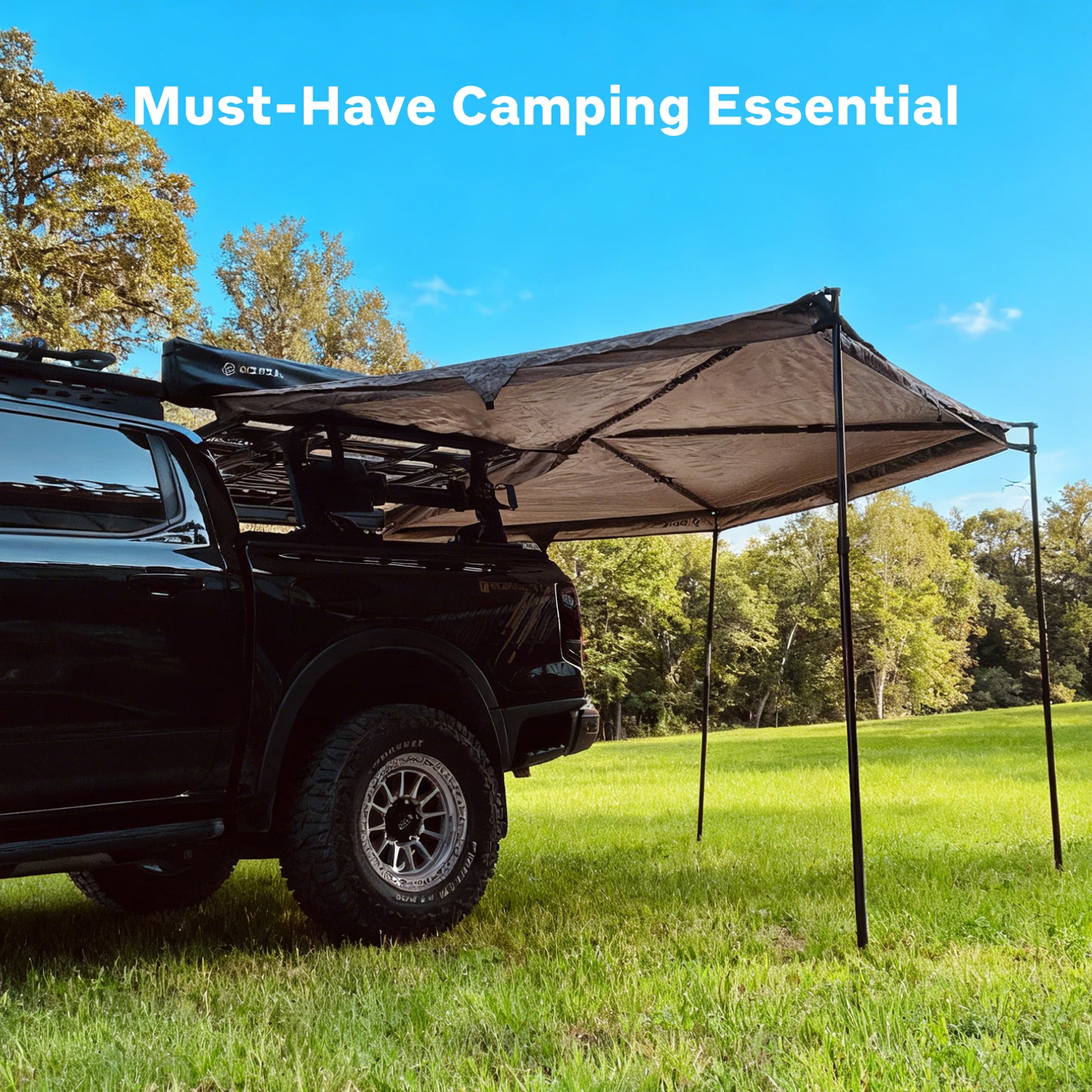 KOSTA 270° Batwing Rotating Sunshade Awning