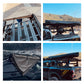 KOSTA 270° Batwing Rotating Sunshade Awning