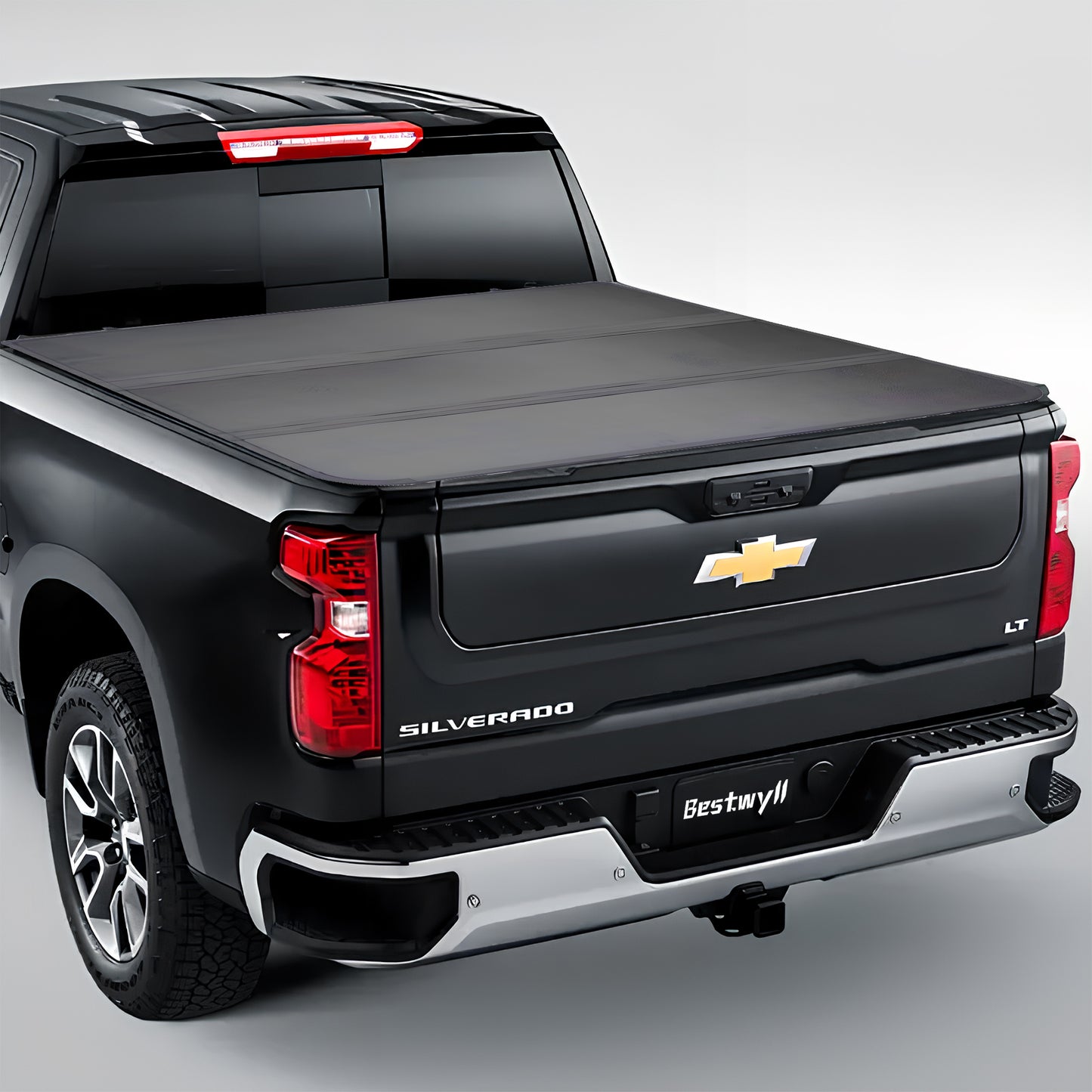 Chervolet Silverado 1500 Hard Tri-Fold Tonneau Cover