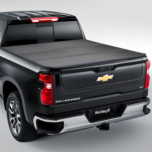 Chervolet Silverado 1500 Hard Tri-Fold Tonneau Cover