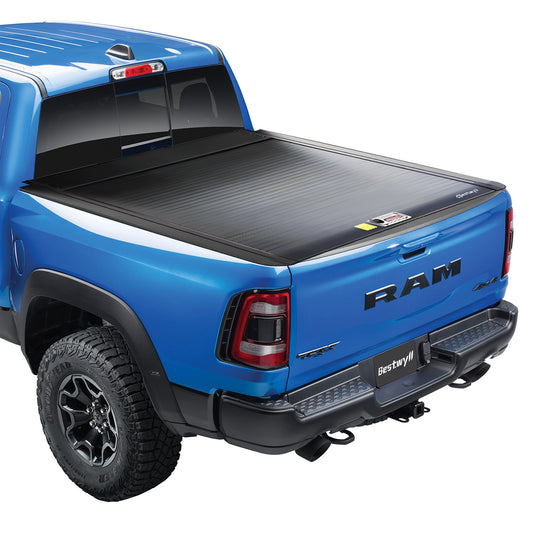 Bestwyll Manual Retractable Truck Bed Cover -Dodge Ram 1500& TRX