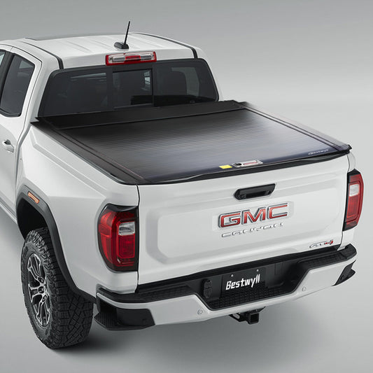 Bestwyll Manual Retractable Truck Bed Cover - GMC Canyon