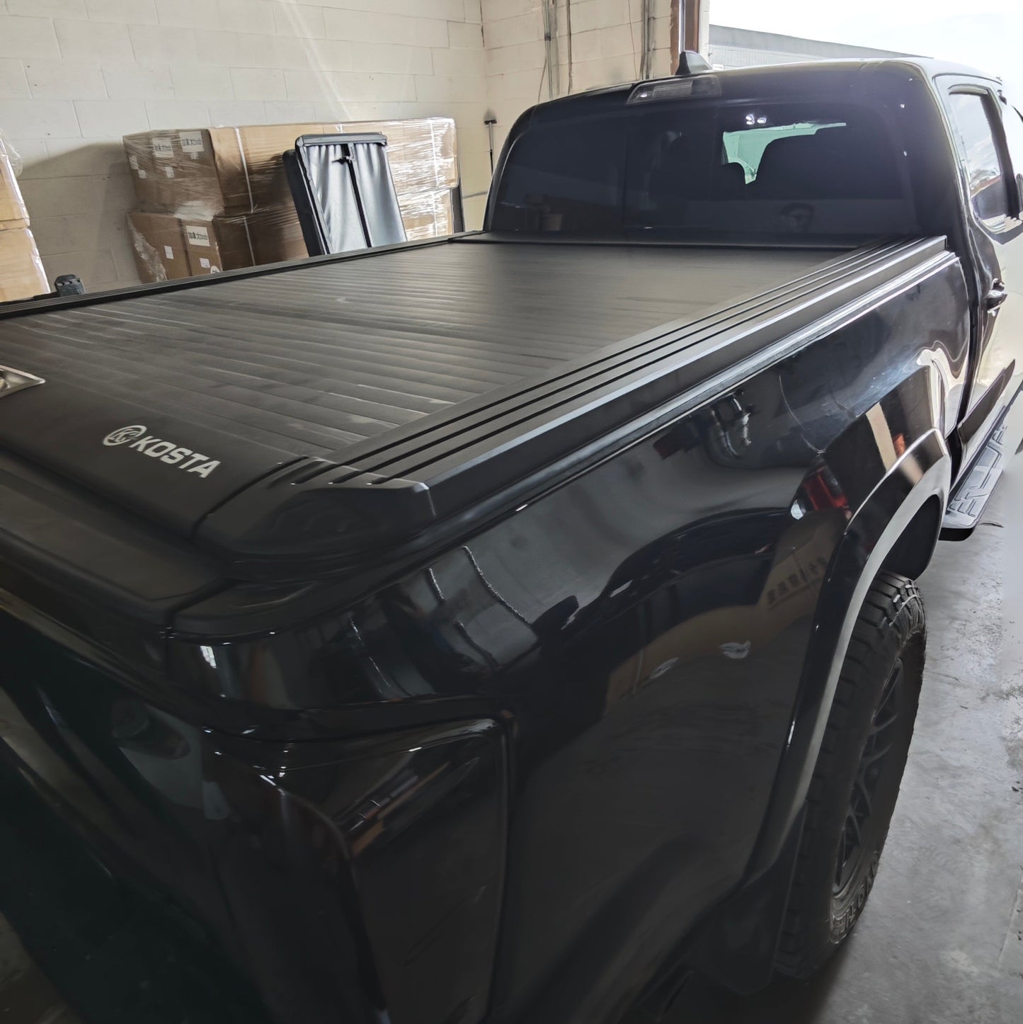 KOSTA Manual Retractable Truck Bed Cover -Toyota Tacoma