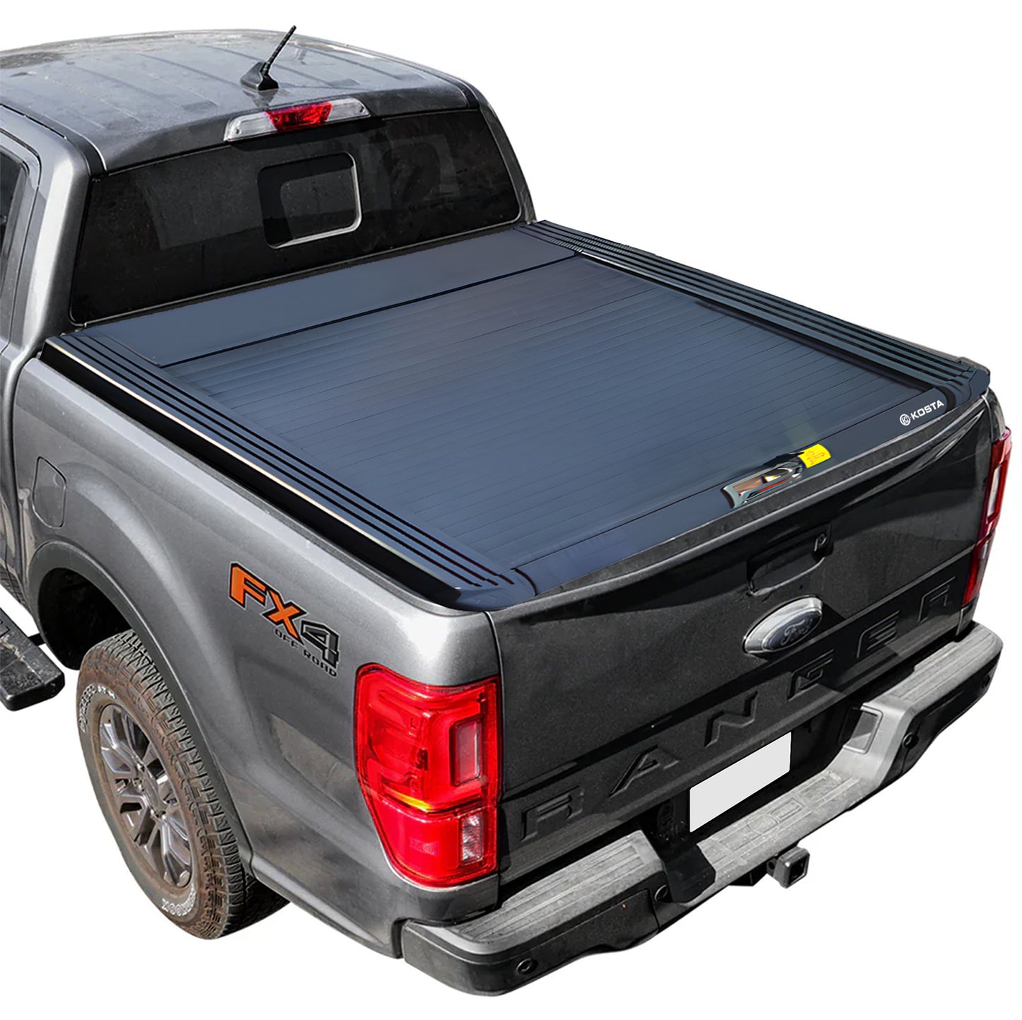 KOSTA Manual Retractable Truck Bed Cover - Ford Ranger