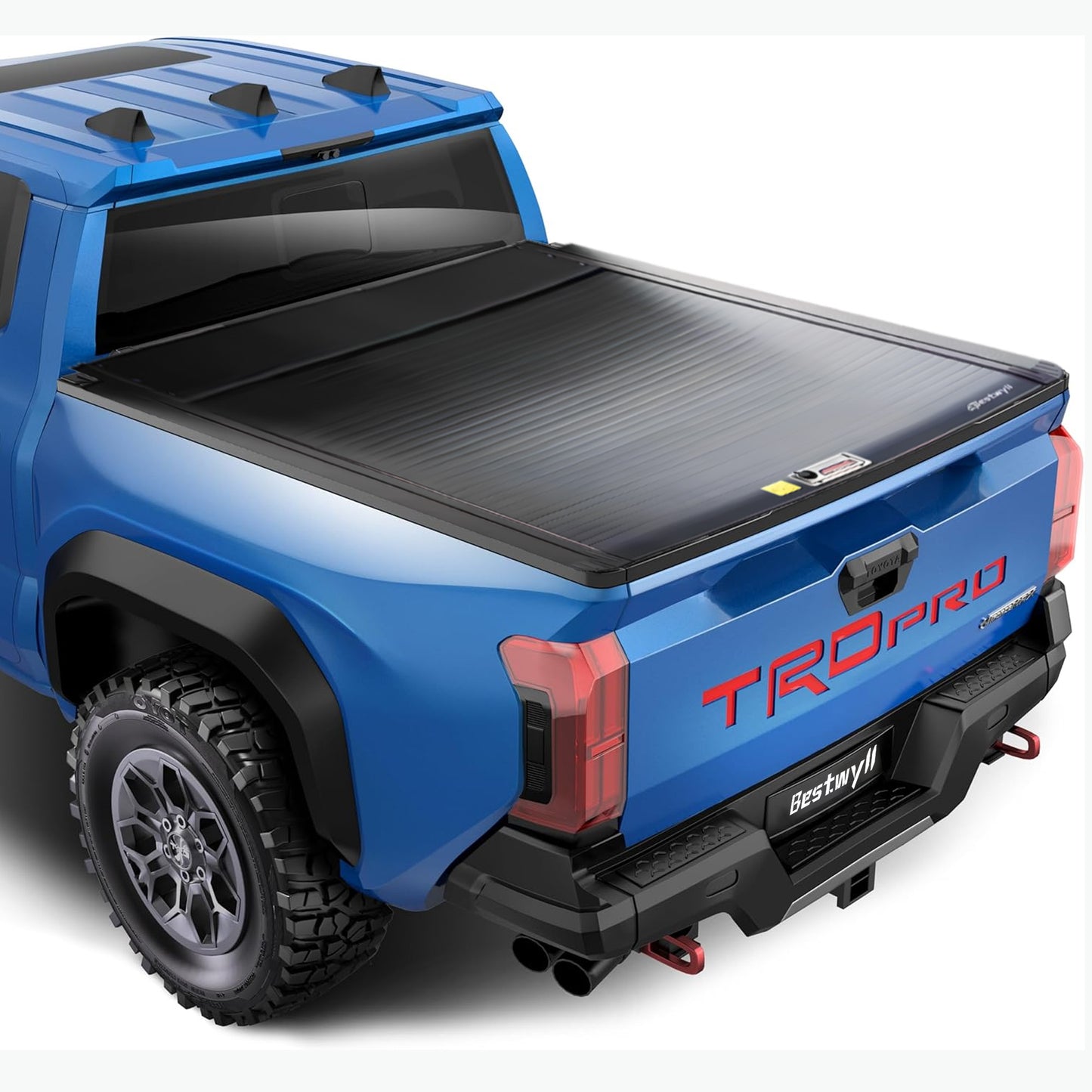 Bestwyll Manual Retractable Truck Bed Cover - Toyota Tacoma