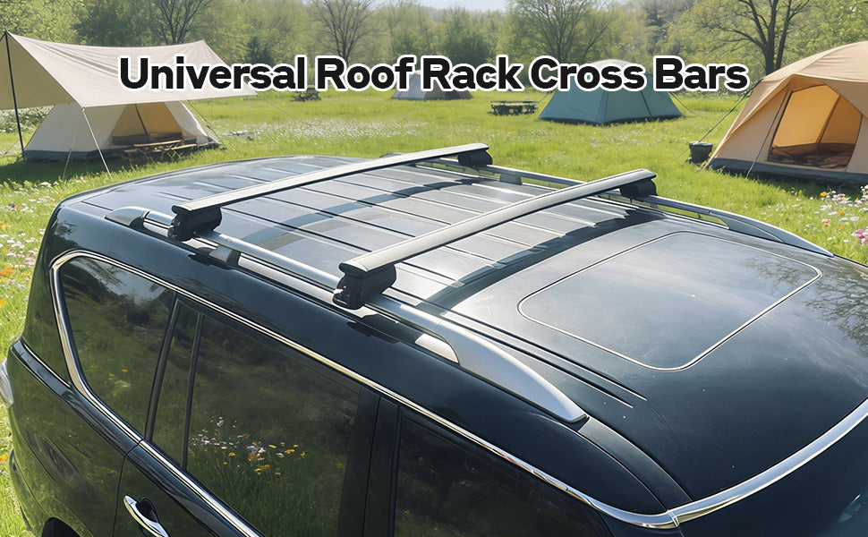 KOSTA Universal Aluminum Roof Rack Cross Bars with T-Slot