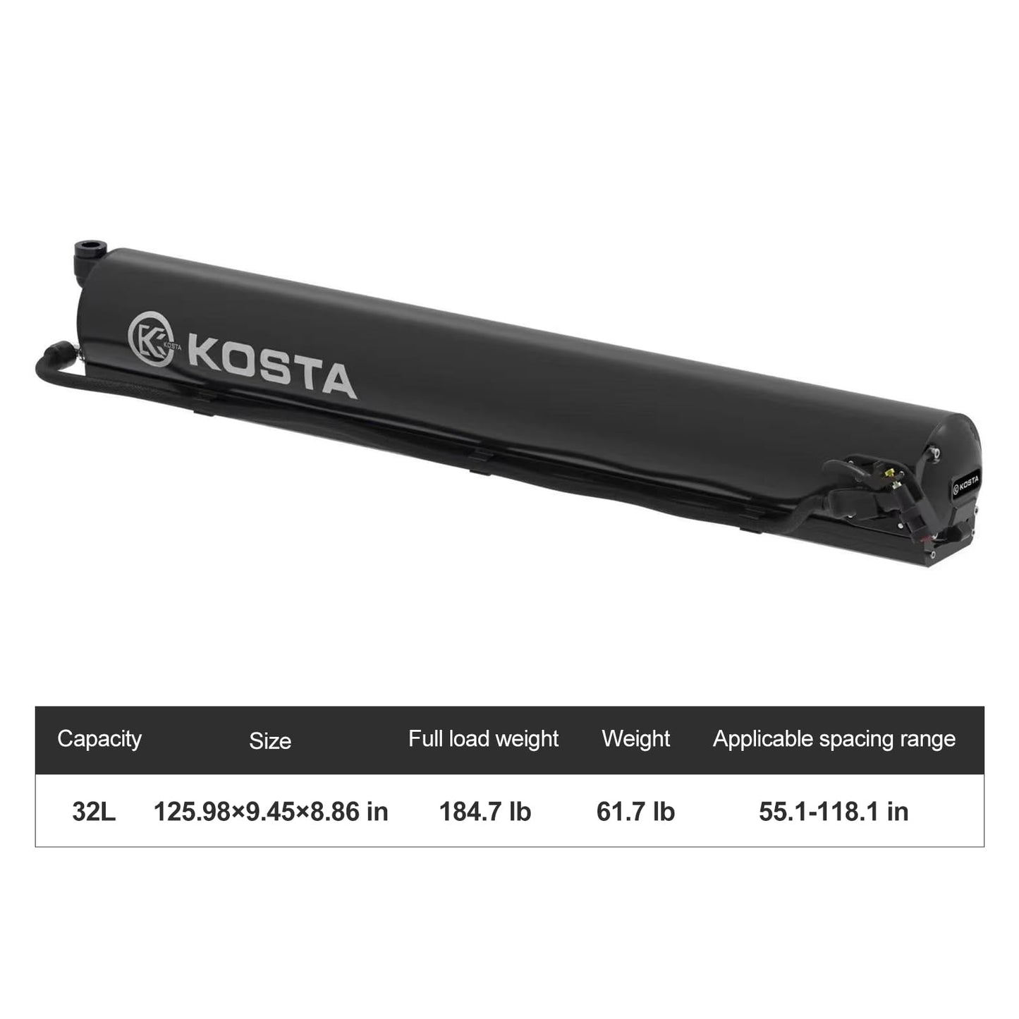 KOSTA 32L Second-Generation Pressurized Water Tank