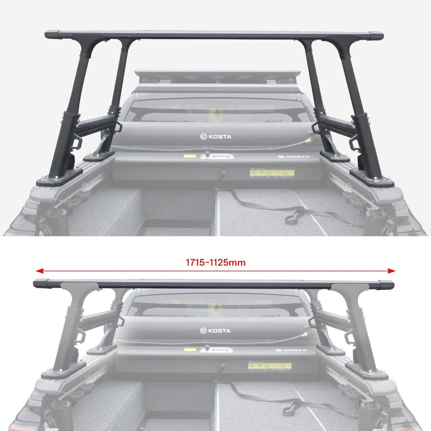 Kosta Bed Rack High Profile