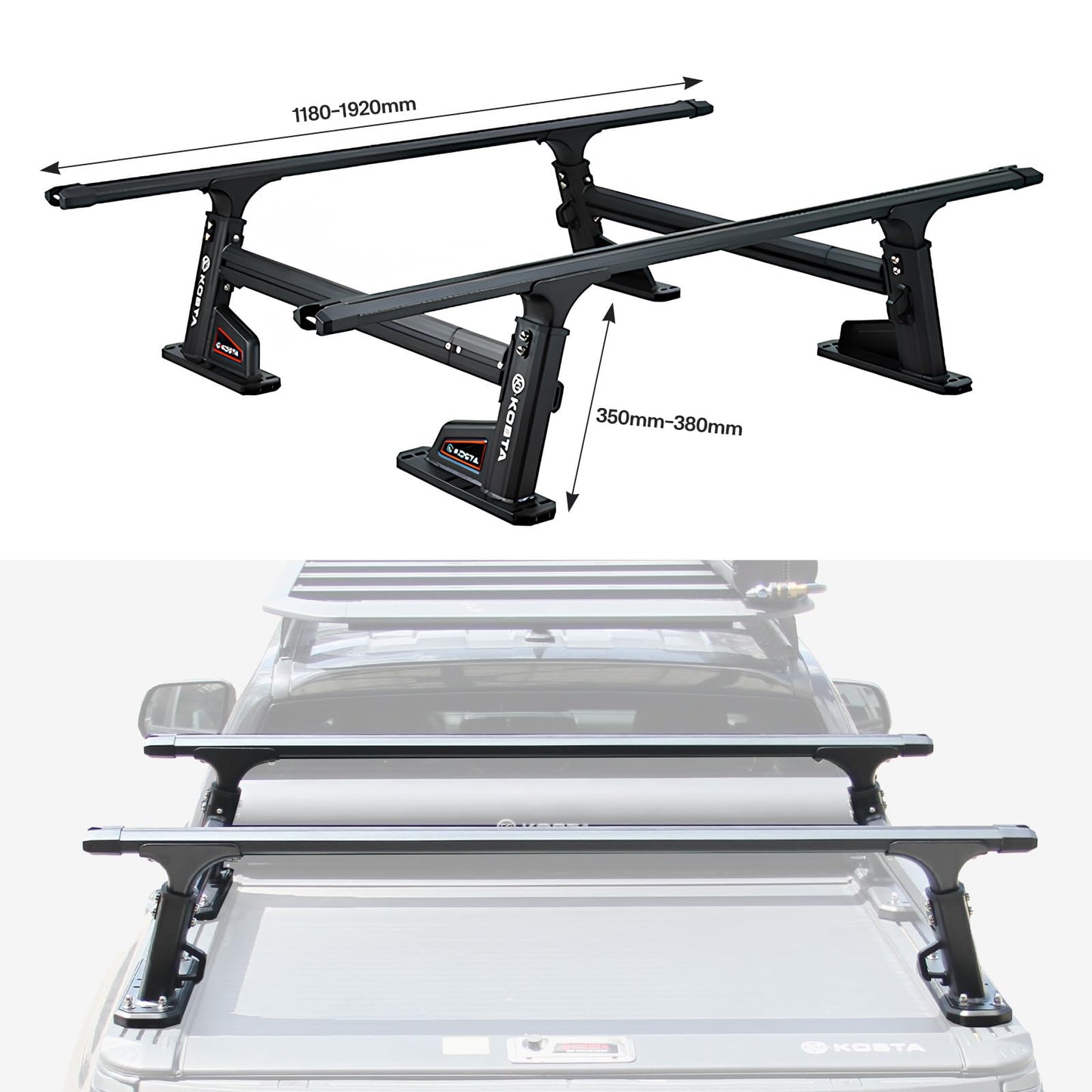 Kosta Bed Rack Low Profile