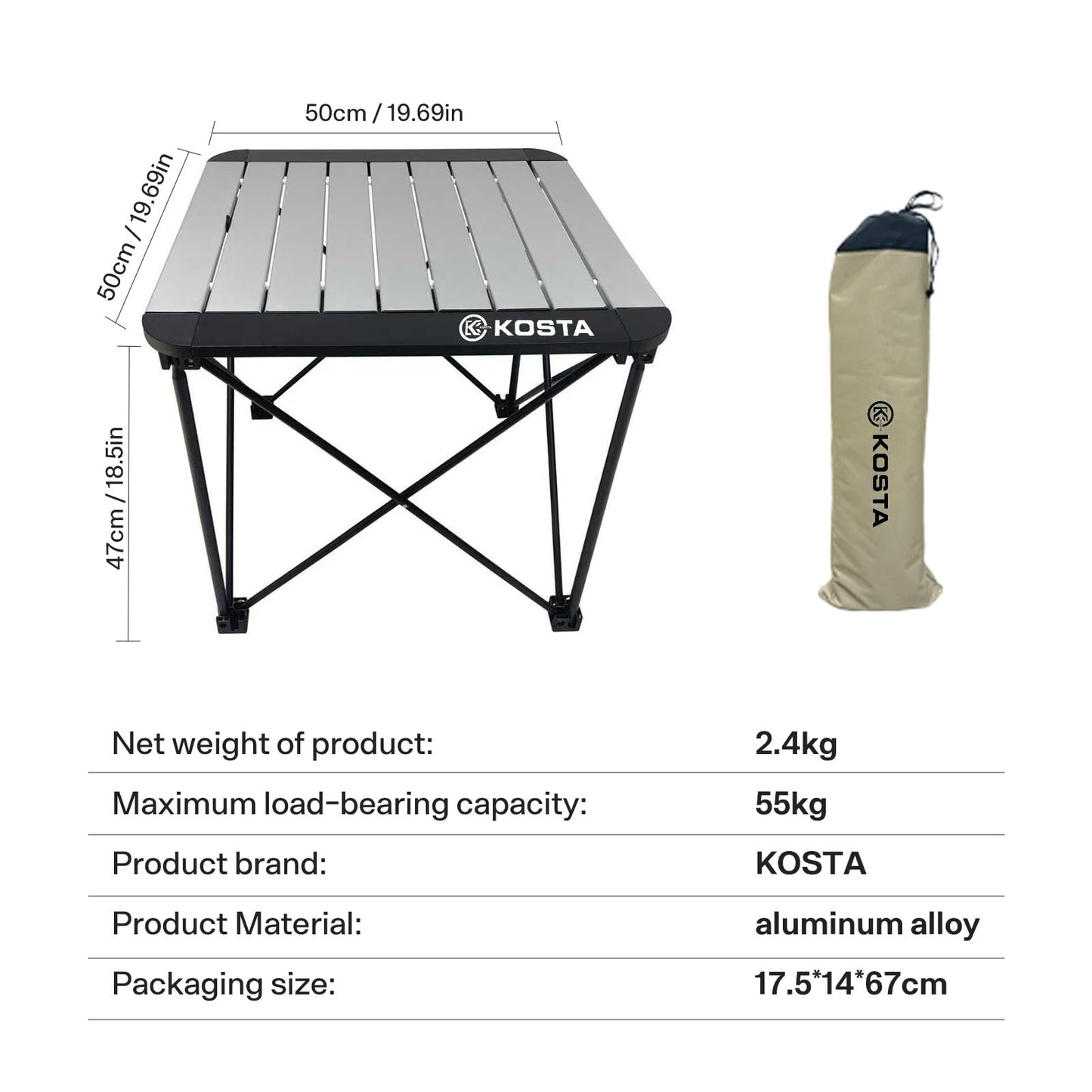 KOSTA Folding Table