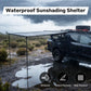 KOSTA Black Aluminum Hard-Shell Awning (2m，LED Light)