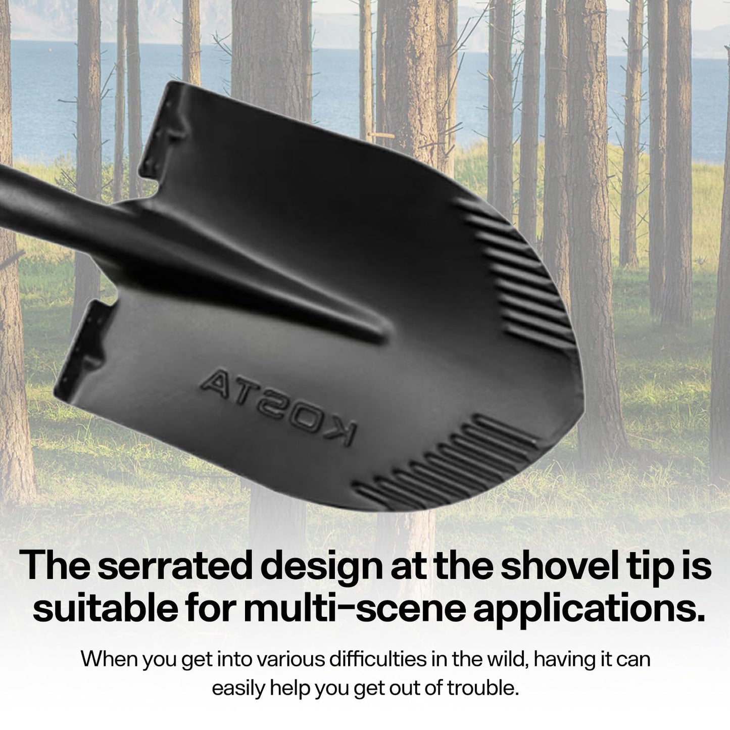 KOSTA Outdoor Engineer Shovel